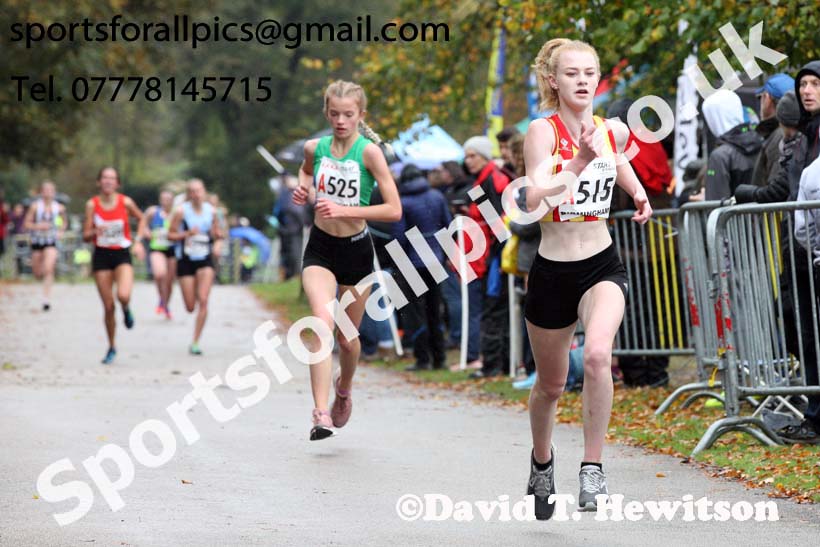 Womens under-17s 3 Stage Relay, 2018 ERRA 6 and 4 Stage and Youngsters Relays. Photo:  David T. Hewitson/Sports for All Pics